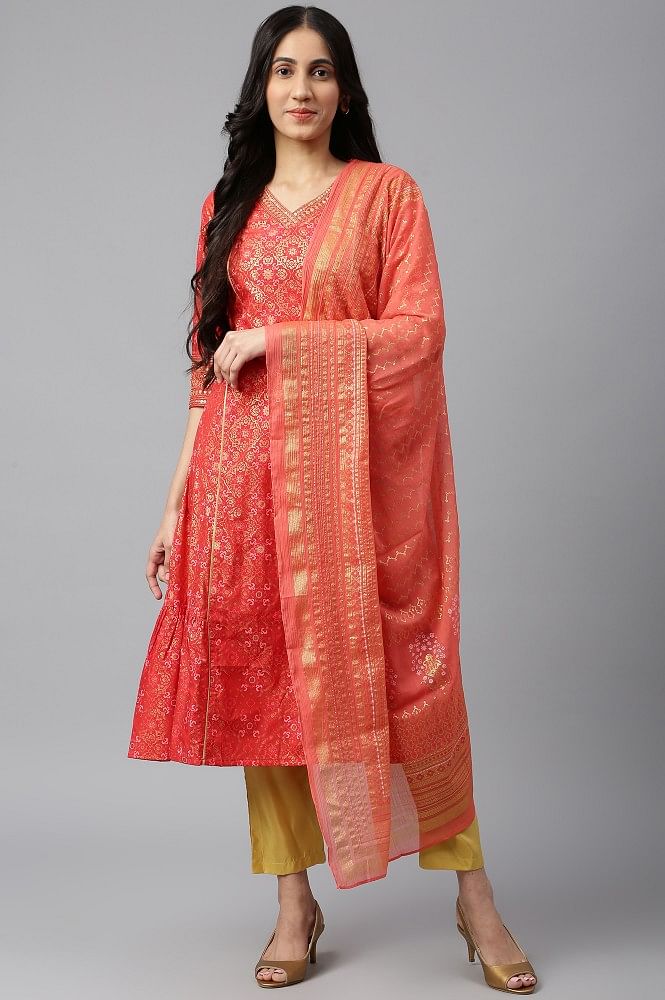 Beautiful Indian Handmade 3 Piece Black A-line Kurti, Trouser With Dupatta  Designer Festive/ Partywear Straight Kurta Set Women Ethnic Wear - Etsy